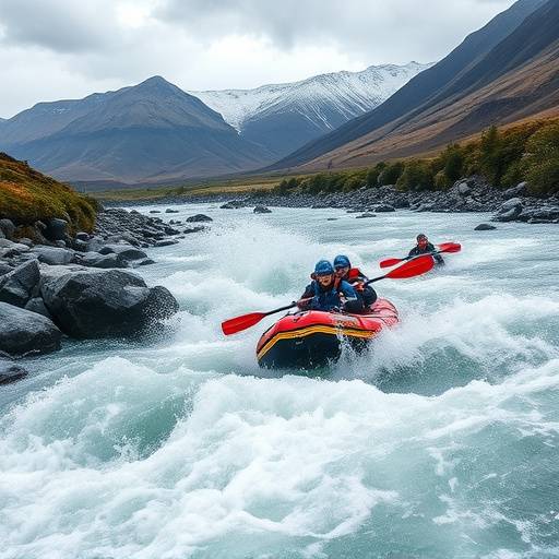 A thrilling white-water rafting expedition on a Highland river.