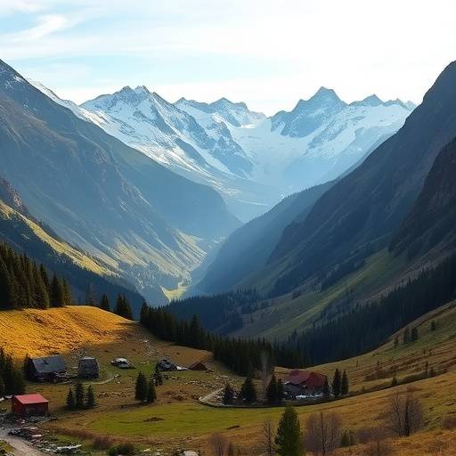 Scenic view of Glencoe Valley